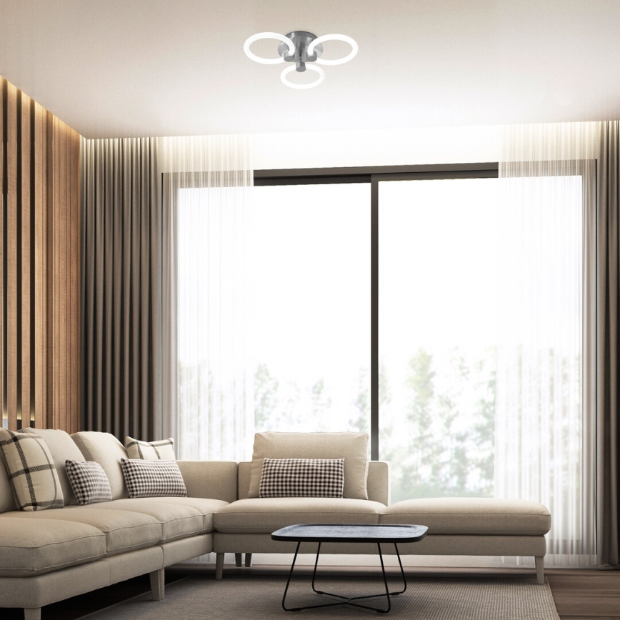 Rabalux - LED himmennettävä kattovalaisin LED/21W/230V 3000/4000/6000K + kaukosäädin