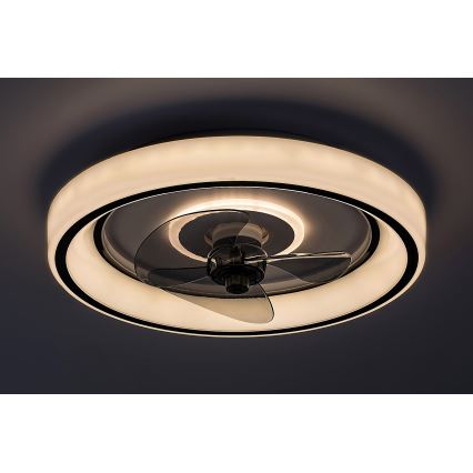 Rabalux - LED Himmennettävä kattotuuletin LED/67W/230V 3000-6000K + kauko-ohjaus