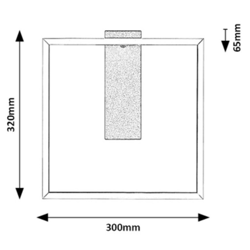 Rabalux - LED-seinävalaisin LED/14W/230V 4000K