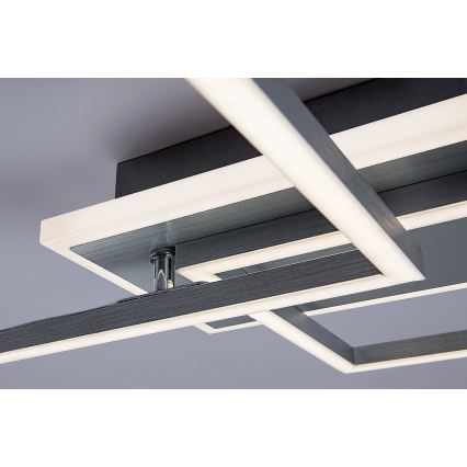 Rabalux - LED-kattovalaisin LED/40W/230V 4000K mattakromi 39x50 cm