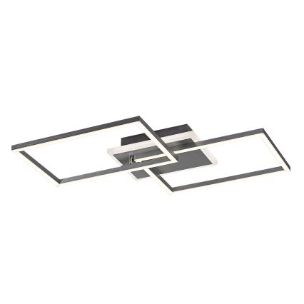 Rabalux - LED-kattovalaisin LED/40W/230V 4000K mattakromi 39x50 cm