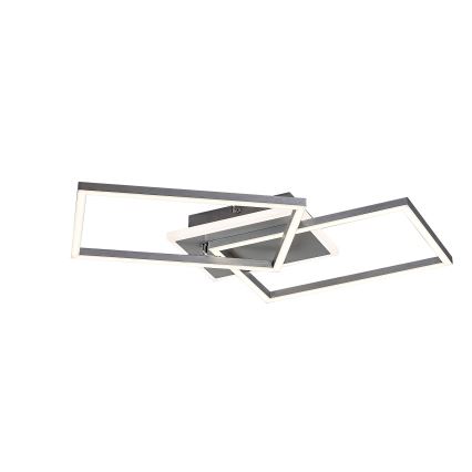 Rabalux - LED-kattovalaisin LED/40W/230V 4000K mattakromi 39x50 cm