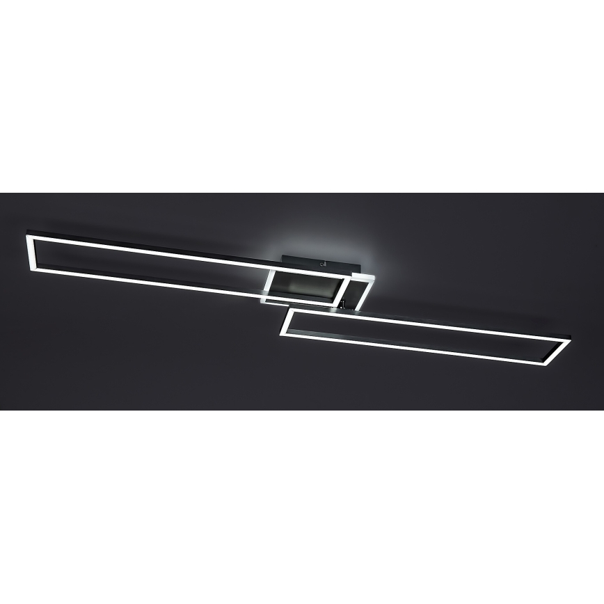 Rabalux - Himmennettävä LED-kattovalaisin LED/40W/230V 2700-6500K Wi-Fi Tuya mattakromi + kauko-ohjaus