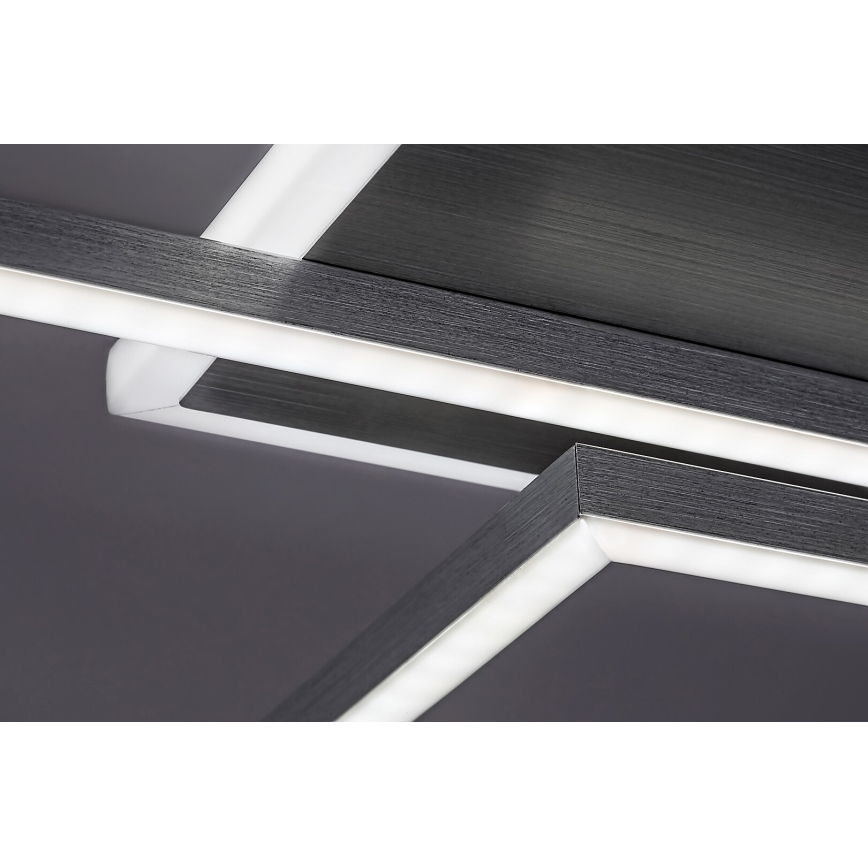 Rabalux - Himmennettävä LED-kattovalaisin LED/40W/230V 2700-6500K Wi-Fi Tuya mattakromi + kauko-ohjaus