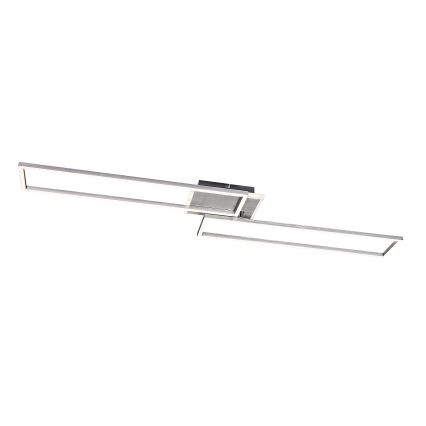 Rabalux - Himmennettävä LED-kattovalaisin LED/40W/230V 2700-6500K Wi-Fi Tuya mattakromi + kauko-ohjaus