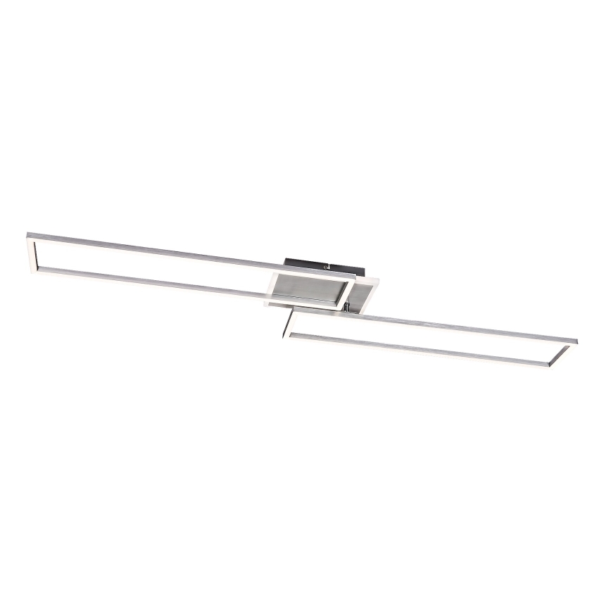 Rabalux - Himmennettävä LED-kattovalaisin LED/40W/230V 2700-6500K Wi-Fi Tuya mattakromi + kauko-ohjaus