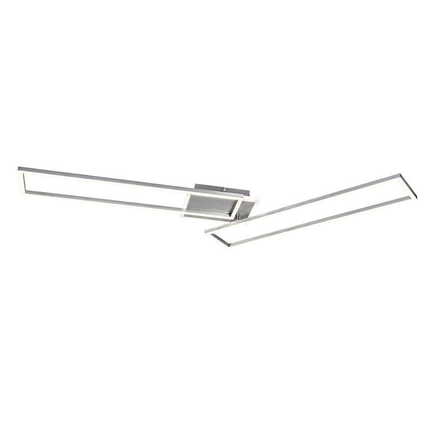 Rabalux - Himmennettävä LED-kattovalaisin LED/40W/230V 2700-6500K Wi-Fi Tuya mattakromi + kauko-ohjaus