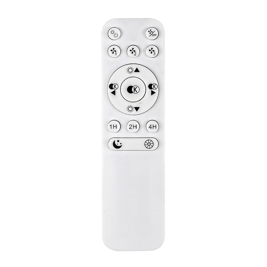 Rabalux - LED Himmennettävä kattovalaisin tuulettimella LED/30W/230V 3000-6500K + kauko-ohjaus