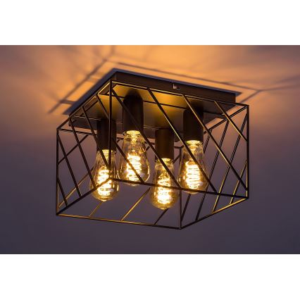 Rabalux - Kattovalaisin 4xE27/25W/230V 30x30 cm