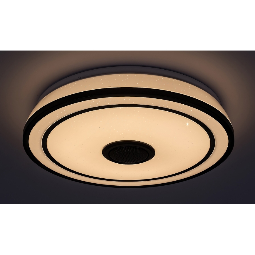 Rabalux - LED RGB Himmennettävä kattovalo kaiuttimella LED/24W/230V 3000-6500K + kauko-ohjaus