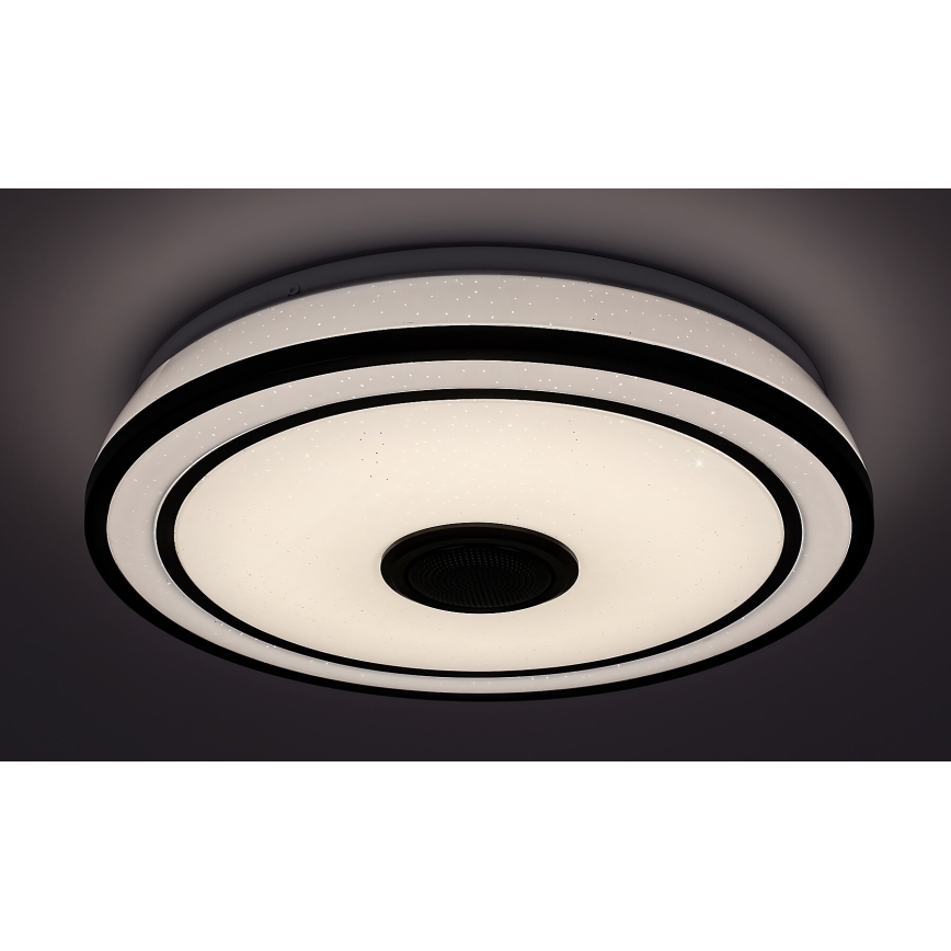 Rabalux - LED RGB Himmennettävä kattovalo kaiuttimella LED/24W/230V 3000-6500K + kauko-ohjaus