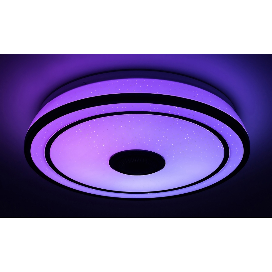 Rabalux - LED RGB Himmennettävä kattovalo kaiuttimella LED/24W/230V 3000-6500K + kauko-ohjaus
