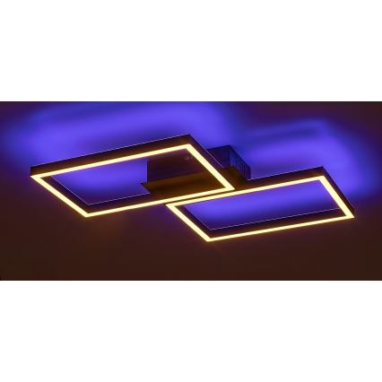 Rabalux - LED RGBW Himmennettävä kattovalo LED/40W/230V 2700-6500K + kauko-ohjaus