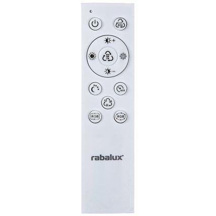 Rabalux - LED RGBW Himmennettävä kattovalo LED/40W/230V 2700-6500K + kauko-ohjaus
