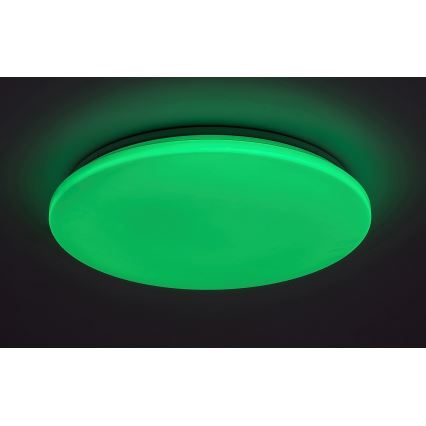 Rabalux - Himmennettävä LED-RGB-kattovalaisin LED/48W/230V Wi-Fi Tuya 3000-6500K 50 cm