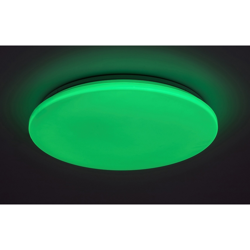 Rabalux - Himmennettävä LED-RGB-kattovalaisin LED/48W/230V Wi-Fi Tuya 3000-6500K 50 cm