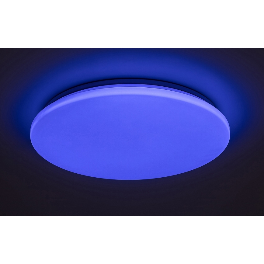 Rabalux - Himmennettävä LED-RGB-kattovalaisin LED/48W/230V Wi-Fi Tuya 3000-6500K 50 cm