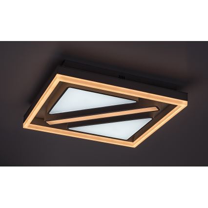 Rabalux - Himmennettävä LED-kattovalaisin LED/73W/230V + kauko-ohjaus