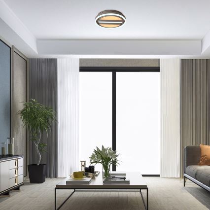 Rabalux - Himmennettävä LED-kattovalaisin LED/55W/230V + kauko-ohjaus