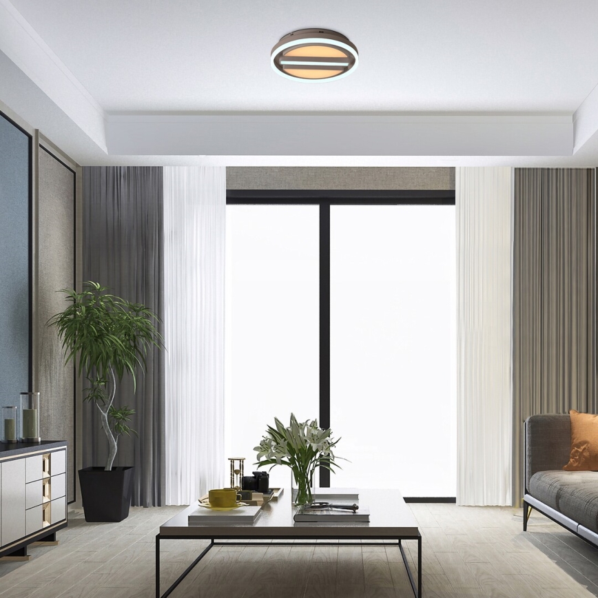 Rabalux - Himmennettävä LED-kattovalaisin LED/55W/230V + kauko-ohjaus