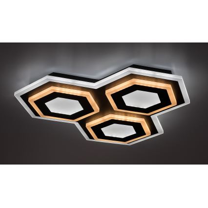 Rabalux - Himmennettävä LED-kattovalaisin LED/72W/230V 3000/6000K + kauko-ohjaus