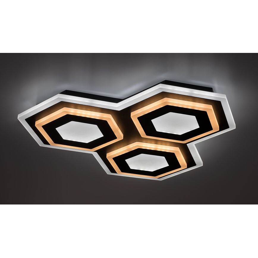 Rabalux - Himmennettävä LED-kattovalaisin LED/72W/230V 3000/6000K 41,5x41,5 cm + kauko-ohjaus