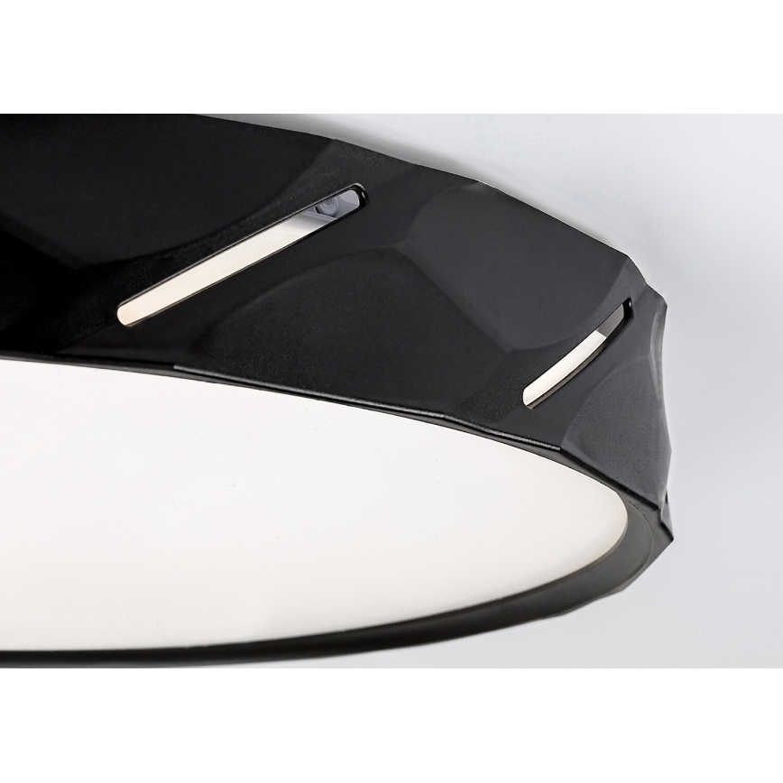 Rabalux - LED-kattovalaisin LED/25W/230V 4000K halkaisija 39 cm musta