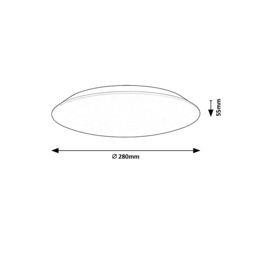 Rabalux - LED-kattovalaisin LED/18W/230V 4000K 28 cm