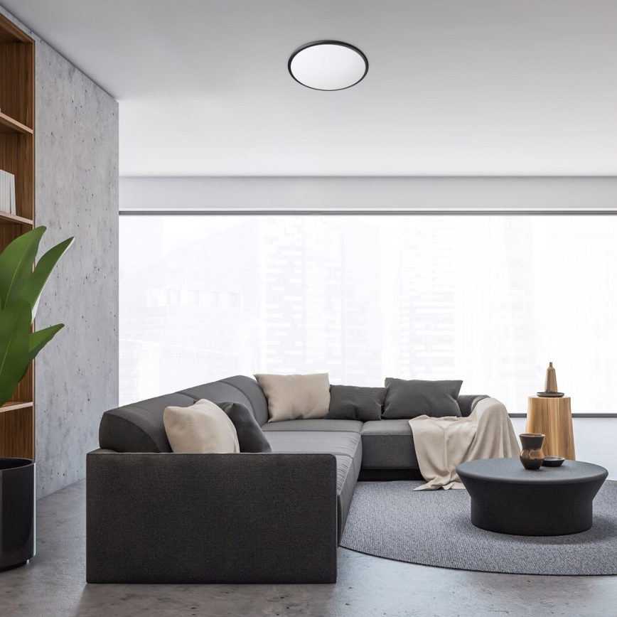 Rabalux - LED-kattovalaisin LED/24W/230V 3000K musta 38 cm