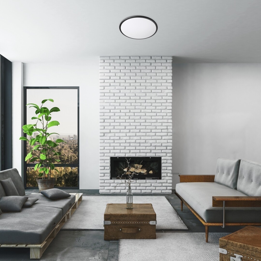Rabalux - LED-kattovalaisin LED/45W/230V 3000K musta 48 cm