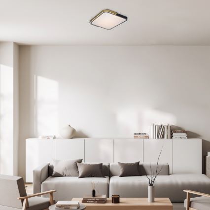 Rabalux - Himmennettävä LED-RGB-kattovalaisin LED/48W/230V 3000K/4000K/6500K Wi-Fi Tuya + kauko-ohjaus
