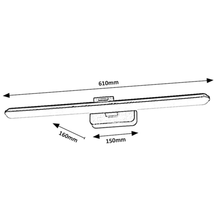 Rabalux - LED-kuvavalo LED/15W/230V 4000K valkoinen