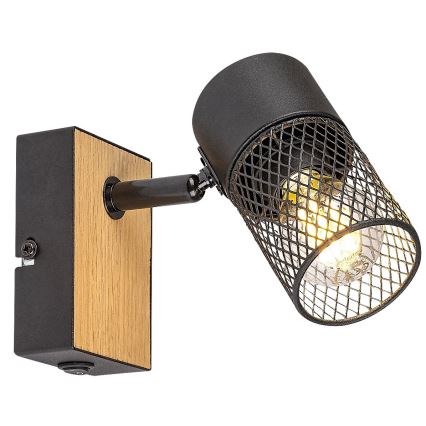 Rabalux - Seinäkohdevalo 1xE14/40W/230V tammi