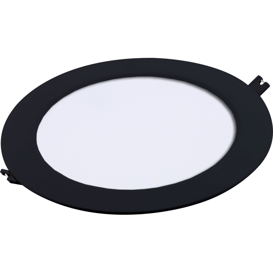 Rabalux - LED upotettava valo LED/18W/230V halkaisija 22 cm musta