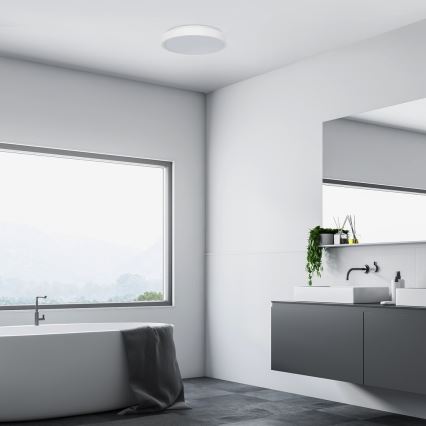 Rabalux - LED-kattovalaisin kylpyhuoneeseen LED/36W/230V IP44 4000K halkaisija 35 cm valkoinen