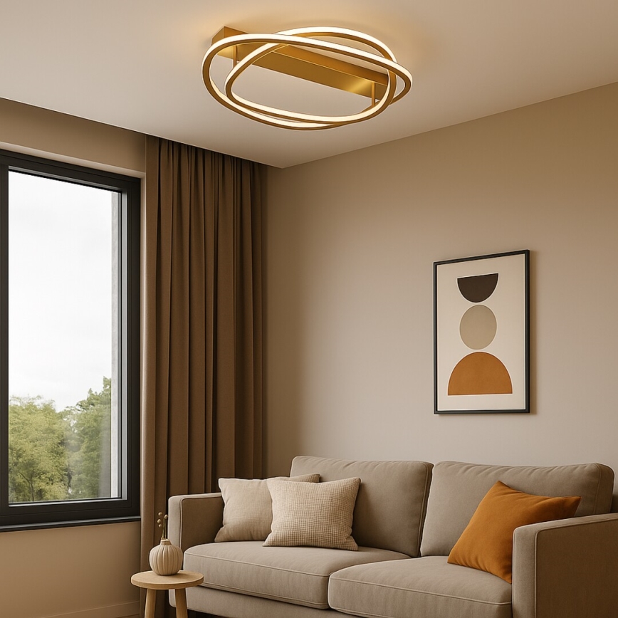 Rabalux - LED-kattovalaisin LED/72 W/230 V 3000 K halkaisija 59 cm
