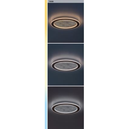 Rabalux - LED-himmennettävä kattovalaisin LED/24W/230V 3000-6500K halkaisija 40 cm + kaukosäädin