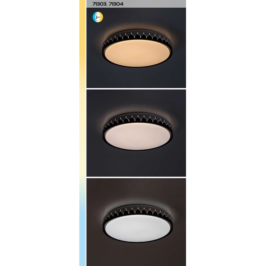 Rabalux - Himmennettävä LED-kattovalaisin LED/48W/230V 3000-6500K + kauko-ohjaus