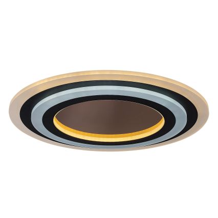 Rabalux - Himmennettävä LED-kattovalaisin LED/56W/230V 3000/4000/6000K mattakromi/musta + kauko-ohjaus
