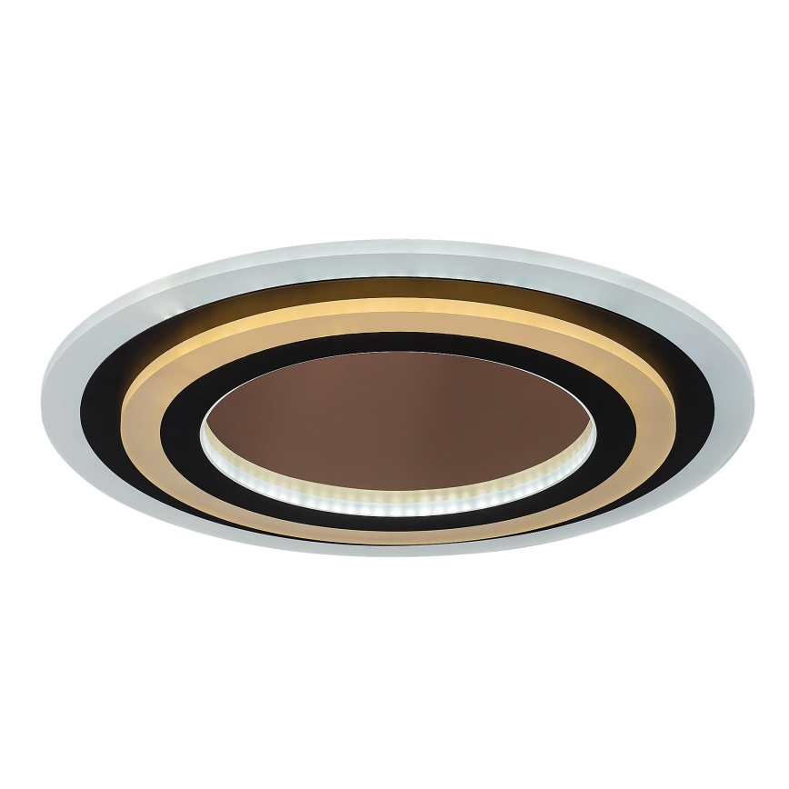 Rabalux - Himmennettävä LED-kattovalaisin LED/56W/230V 3000/4000/6000K mattakromi/musta + kauko-ohjaus