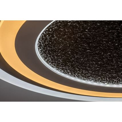 Rabalux - Himmennettävä LED-kattovalaisin LED/56W/230V 3000/4000/6000K musta + kauko-ohjaus