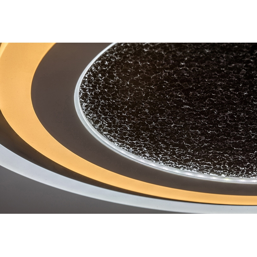 Rabalux - Himmennettävä LED-kattovalaisin LED/56W/230V 3000/4000/6000K musta + kauko-ohjaus
