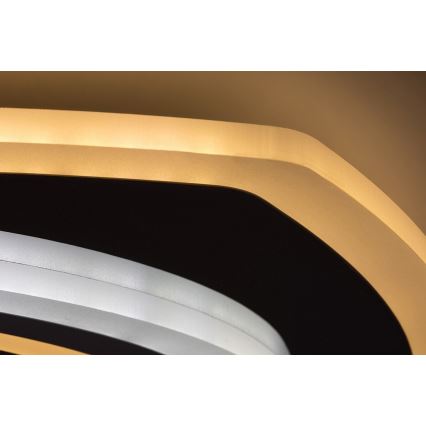 Rabalux - Himmennettävä LED-kattovalaisin LED/60W/230V 3000/4000/6000K mattakromi + kauko-ohjaus