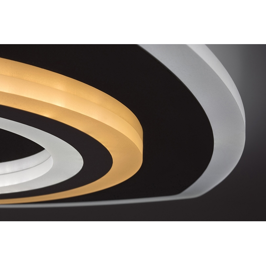 Rabalux - himmennettävä LED-kattovalaisin LED/60W/230V 3000/4000/6000K mattakromi + kaukosäädin 48x48 cm