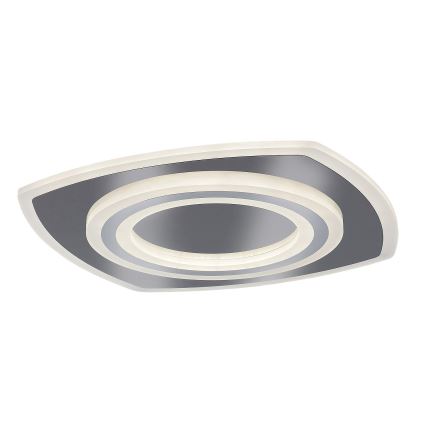 Rabalux - himmennettävä LED-kattovalaisin LED/60W/230V 3000/4000/6000K mattakromi + kaukosäädin 48x48 cm