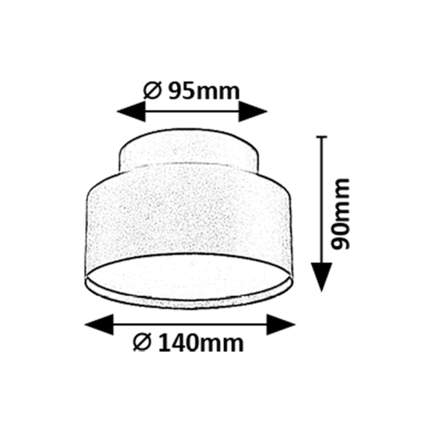 Rabalux - LED-kattovalaisin LED/24W/230V 3000K valkoinen
