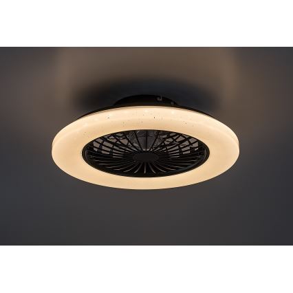 Rabalux - LED Himmennettävä kattovalaisin tuulettimella LED/48W/230V 3000-6500K + kauko-ohjaus