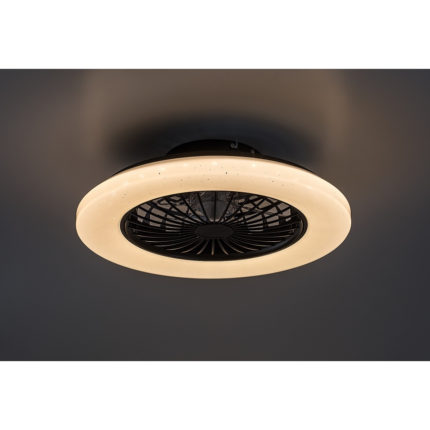Rabalux - LED Himmennettävä kattovalaisin tuulettimella LED/48W/230V 3000-6500K + kauko-ohjaus