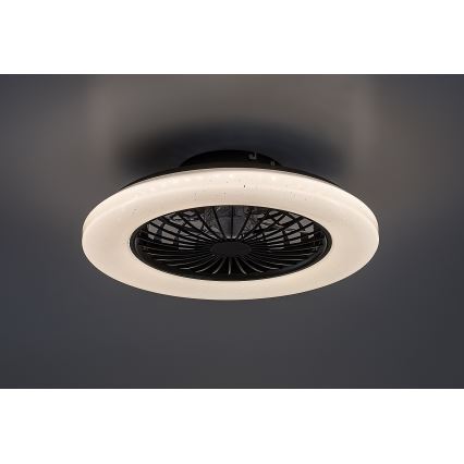 Rabalux - LED Himmennettävä kattovalaisin tuulettimella LED/48W/230V 3000-6500K + kauko-ohjaus