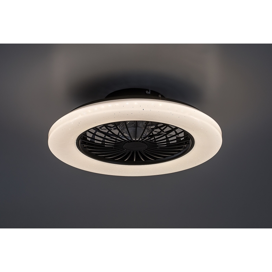 Rabalux - LED Himmennettävä kattovalaisin tuulettimella LED/48W/230V 3000-6500K + kauko-ohjaus